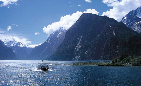 Boat in water /