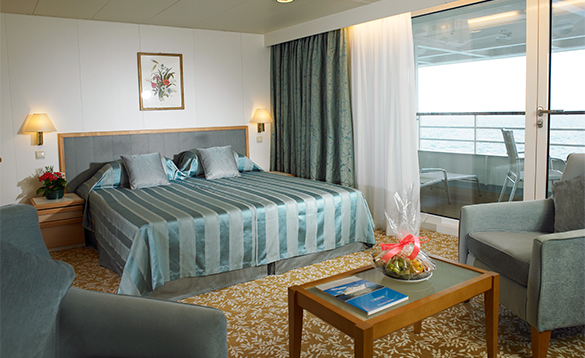 Superior suite on Fred Olsen cruise ship Braemar/