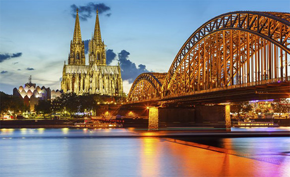 Historic Sights on a river cruise/